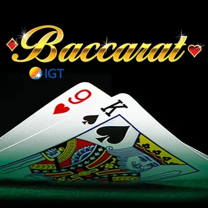Baccarat game artwork