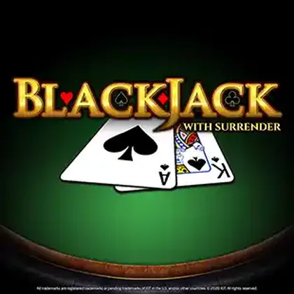 Blackjack with Surrender game artwork