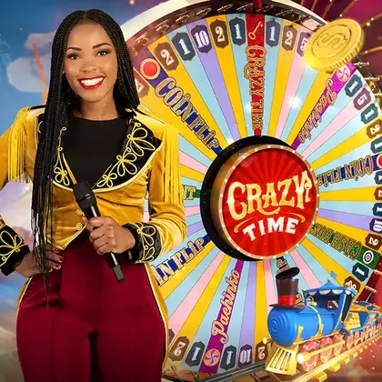 Crazy Time Live game artwork