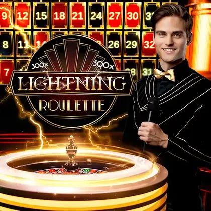 Lightning Roulette Live game artwork
