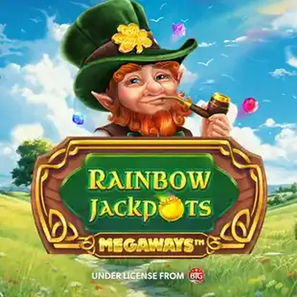 Rainbow Jackpots Megaways game artwork